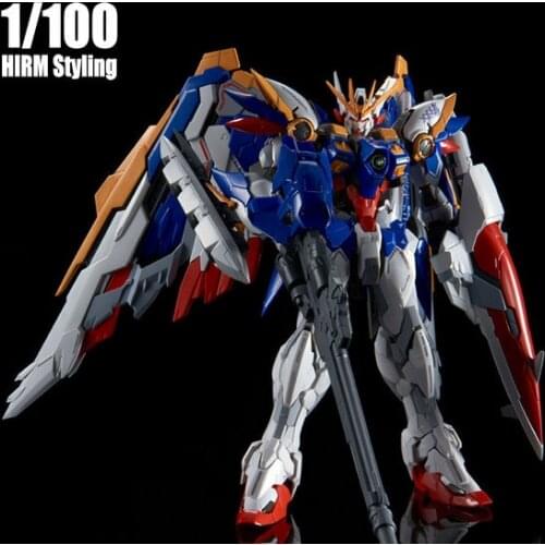 MJH 1/100 hirm styling Wing Zero EW KA Action Figure Assembled Anime Figures Model Toys
