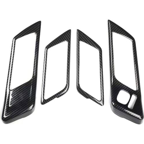 New Car Styling For Toyota REIZ 2005-2009 LHD Car Interior Door Handle Frame Trim Moldings ABS Car Accessories