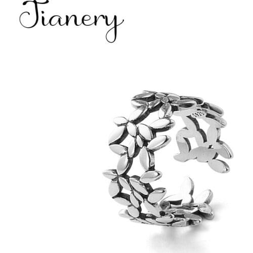 New Charming Big Leaf Finger Ring for Women Vintage Boho Knuckle Party Rings Gothic Punk Jewelry Gifts for Girls 2020