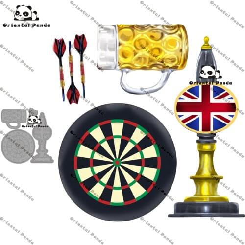 New Dies 2020 Camper Van Metal Darts local life Dies diy Dies photo album cutting dies Scrapbooking Stencil Die