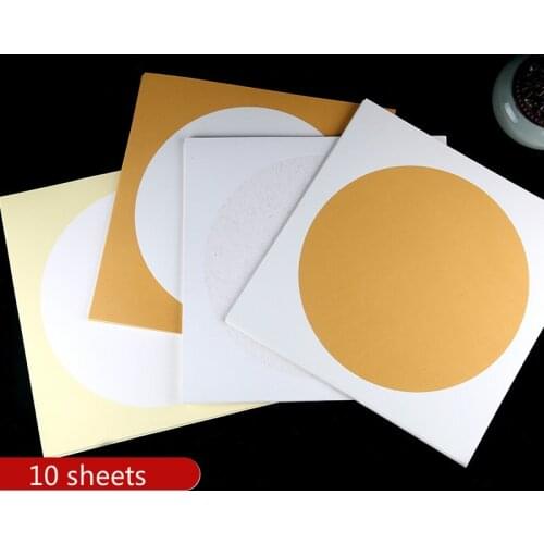 Calligraphy Paper Rijstpapier Painting Cards Papel Arroz Thicken Ripe Xuan Paper Lens Card Painting Raw Rice Paper Cards