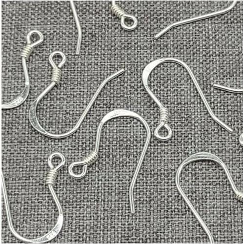 12 Pairs 925 Sterling Silver Earring Wires Ear Hooks