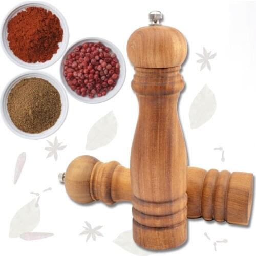 Manual Salt Pepper Grinder Mill Clear Seasoning Muller Spice Milling Gadget Pepper Grinding Kitchen Accessories Gadget Cocina