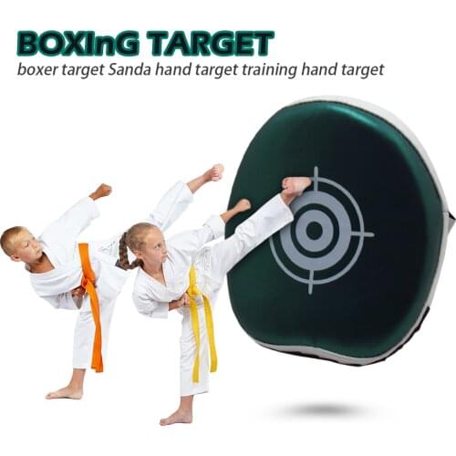 Hand Target MMA Martial Thai Kick Pad Kit Karate Training Mitt Focus Punch Pads for Children Kids Sanda Training Equipment