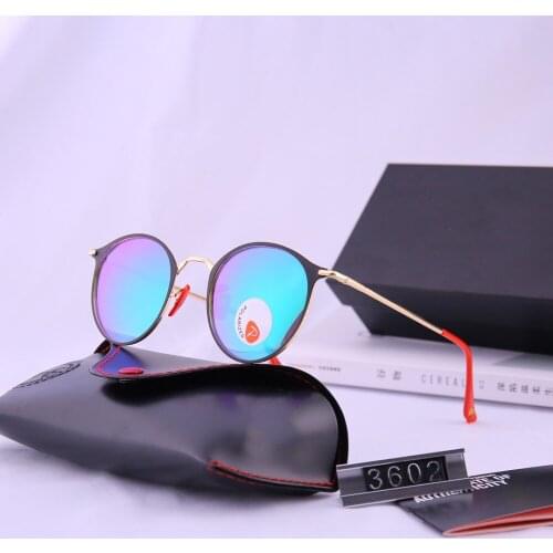 Luxury Brand Cat Eye Sunglasses Women Men Polarized Glasses UV400 Vintage Eyewear Metal Frame Reflective Color Lens Gafas De Sol