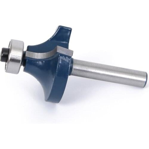 Carbon Steel Alloy 1/4" Shank 3/4" Radius Round Over Router Bit Parts Replace