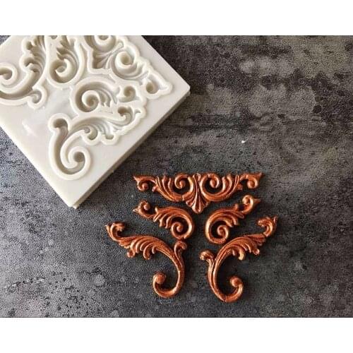 1pc Retro Totem Silicone mold fondant mold cake decorating tools chocolate gumpaste mold B073