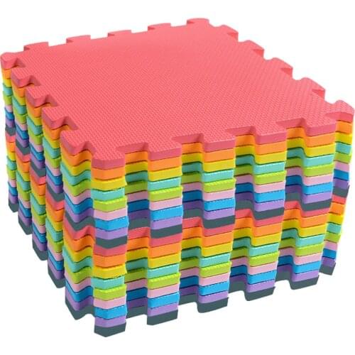 18 Pieces of Puzzle Kids Toys Childrens puzzle tatami mat fashion Kids Play Mat Multi-Color Puzzle Mat Foam Floor @30