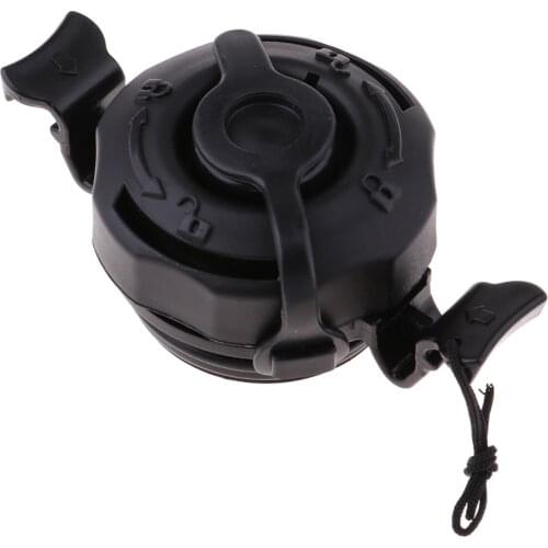 3 in 1 Air Valve Secure Seal Cap for Inflatable Airbed Mattress Black Nylon Sturdy Secure Anti-corrosion Durable