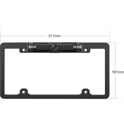 Car camera wireless HD waterproof wifi reversing camera wholesale reversing image license plate bracket