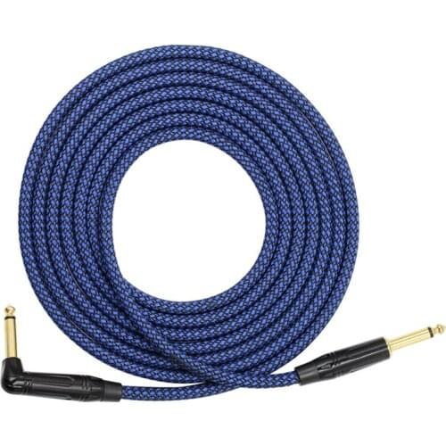 6.35 Audio Cable Electric Guitar Cable Mono Jack Electric Guitar Bass Musical Instrument Cable Cord Speakers Cables Amplifie AUX
