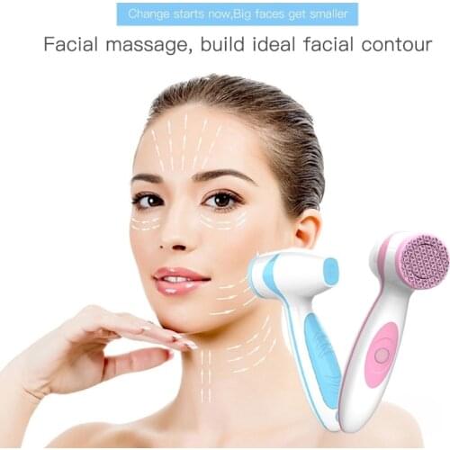 Home Use Massager For Face Skin Care Ultrasonic Cleaner，Facial Deep Cleansing Brush Vibrating Massager Drop Shipping