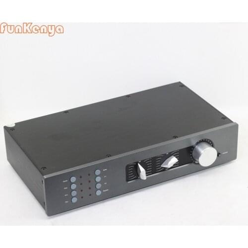 New HiFi Pre-amplifier Copy Classic British Capital QUAD34 Preamplifier 4 Sets Of Signal Input And 1 Way Ouput