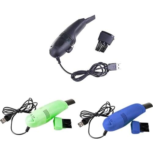 New USB Mini Vacuum Cleaner Keyboard Tool PC Notebook Computer Brush Dust Removal Kit Computer Cleaning Tool