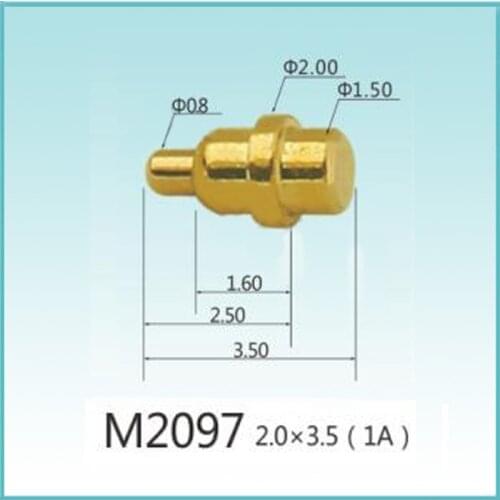 Pogo Pin Spring Pin Thimble Battery Charging Contact Pin Thimble Copper Pin Bluetooth Headset Contact Pin