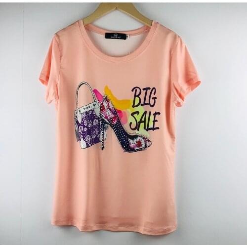 Luxury design Rhinestone T-shirt For Women Cotton Short Sleeve Tops 2021 Summer Diamond Harajuku Female Tees Shirts Top for Girl