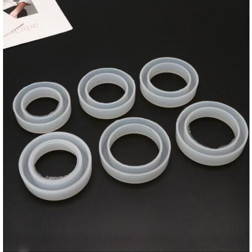 Silicone Jewelry Mold Round Bracelet Bangle Resin Mold Resin Jewelry Making Tool F3MF