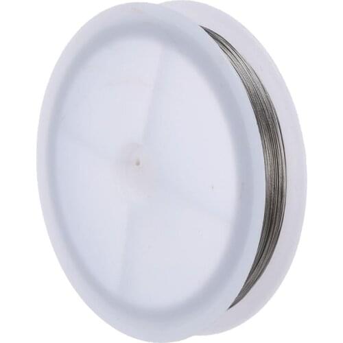 Tiger Tail Beading Wire Craft Wire - 90m/0.38mm/Silver