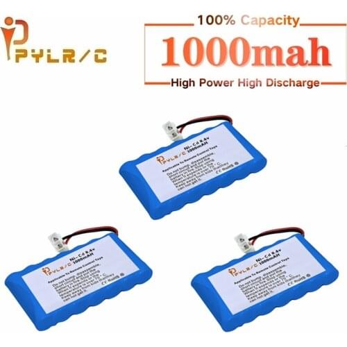 8.4v 1000mah Rechargeable Battery For Rc toys Cars Tank Robots Gun Boats AA NI-CD Battery 8.4v Battery Pack With Tamiya 2P Plug