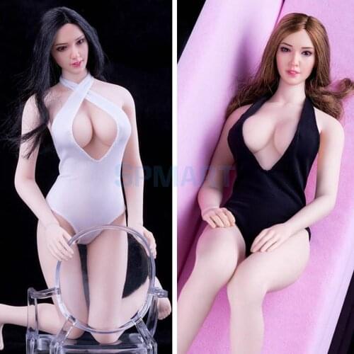 1/6 Scale Halter Romper Jumpsuit Bikini Clothing for 12'' Female Action Figure Body Hot Stuff/Plus Accessories