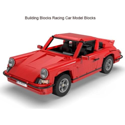Building Blocks Racing Car Model Intelligent Blocks Car Model Childrens Gift Toy