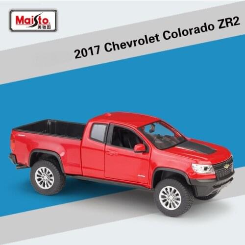 Maisto 1:27 Chevrolet Colorado ZR2 Pickup Simulation Model Car