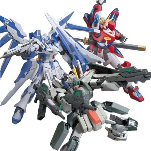 Bandai Gundam Model HGBF Fighter Creates Strikes, Burning Flame, Phoenix Flying Wing, Amazing Lightning Transient