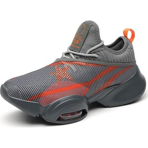 High Quality Basketball Shoes Breathable High-top Trendy Sneakers Men Outdoor Jump Large Size 46 Zapatillas Hombre Summer 2021