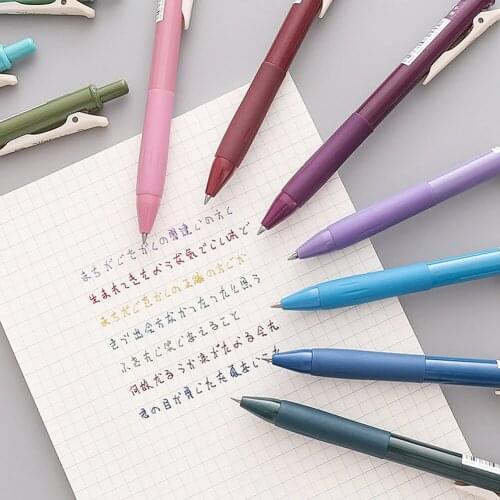 4pcs Vintage Color Gradient Pens Set Quick Dry Gel Ink Pen Fluorescent Highlighter Marker Drawing Paint Office School Supplies