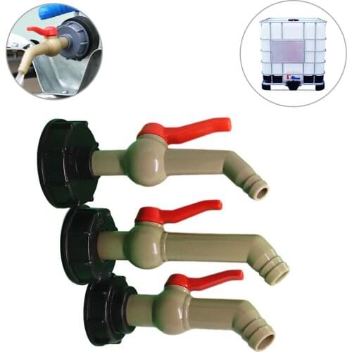 IBC Tank Adapter Plastic S60x6 Garden Hose Faucet Connector Water Tank Replacement Connector Ton Barrel Valve Accessories