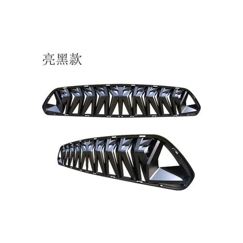 Fit for FORD MUSTANG FIRE 2018-2020 carbon fiber grill grille