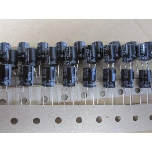 2020 hot sale 30PCS/50PCS Import NICHICON electrolytic capacitor 25V220UF HE 8X12 UHE1E221MPDTA free shipping