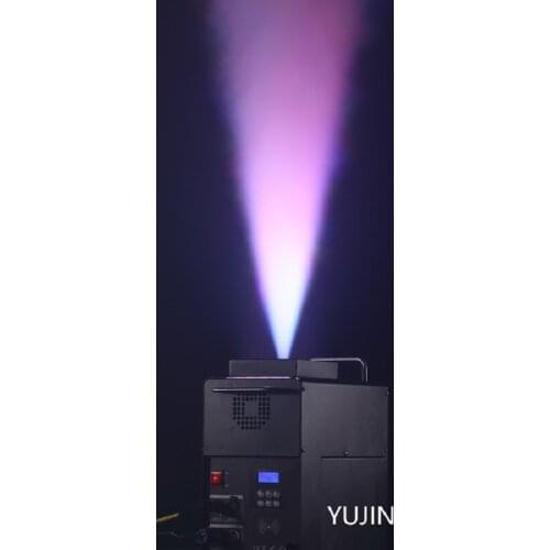 4pcs/lot Special effect 1500w LED Vertical DMX Fog Smoke Machine Remote