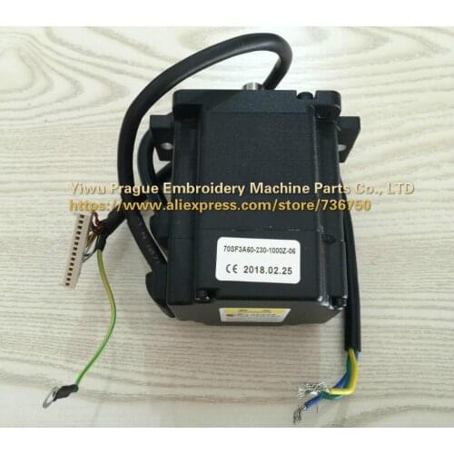 70SF3A60-230-1000Z-06 Genuine Main Shaft Motor replace 70SF3A60-230-1000Z-04 Single head embroidery machine FEIYA RICOMA parts