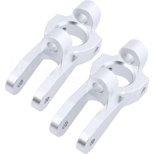 Aluminum Front C Hub Carrier L/R K949-10 For WLtoys K949 Upgrade Parts 1/10th RC Car Climbing Short Course Truck Crawler CNC
