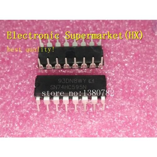 Free Shipping 100pcs/lots 74HC595N 74HC595 DIP-16 New original IC In stock