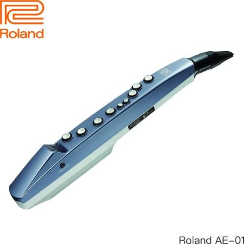 Roland AE-01 Aerophone Mini Digital Wind Instrument, Blue