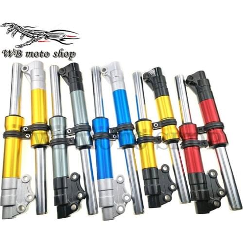 For yamaha JOG 50 JOG50 JOG90 RS100 ZR 3KJ Motorcycle disc brakes Modified front suspension shock Absorber 26mm 330MM 370MM