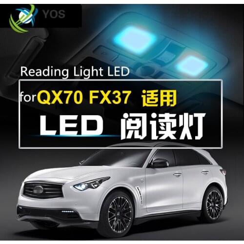 For Infiniti QX70 FX37 2009-2018 reading light LED ceiling light Interior lighting Taillight 12V 6000k