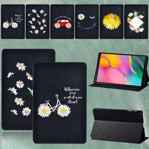 For Samsung Galaxy Tab A7 10.4" T500/Tab A/Tab S5e/Tab S6 8.0" 9.7" 10.1" 10.4" 10.5" T290 P610 T720 T590 Flip Tablet Case Cover