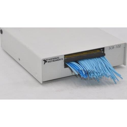 National Instruments NI SCB-100 Shielded I/O Connector Block / Screw Terminal