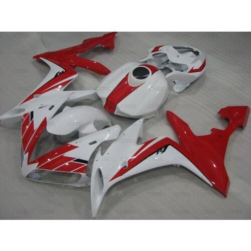 Body Kits for YZFR1 04 06 YZFR1 Fairings 04 05 for YAMAHA YZFR1 Full Body Kits 2004 - 2006 White Red