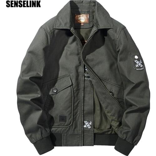 Winter Fleece Mens Jacket Korean Version Military Things Denim Fashion Bomber Pilot Motorcycle Tracksuit Zipper Jacket 4XL