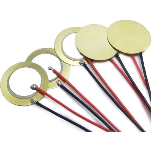 10/15/18/20/21/27/35 Copper Piece Welding Wire Piezoelectric Ceramic Piece Buzzer Piece Buzzer Two-pole Other Excitation Type