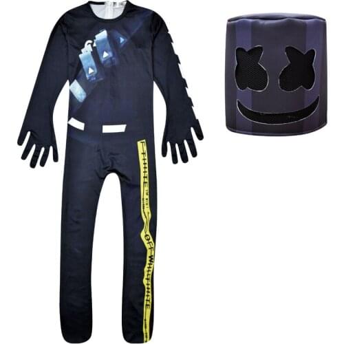 New Christmas Halloween childrens camouflage role-playing costumes, cotton candy performance costumes for the cartoon fortress