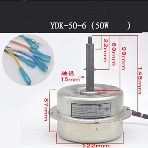 Brand new original air conditioner reverse YDK-50-6 motor