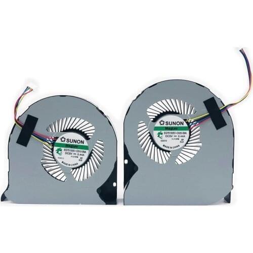 NEW Original GPU CPU Cooling Fan for DELL Precision 7510 M7510 Fan Cooler 0DGTVT EG75150S1-C010-S9A EG75150S1-C020-S9A 4wires