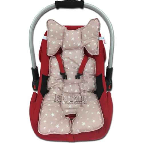 Jaju Baby Powder Star Car Seat Cushion - Stroller Cushion Baby Bedding Set Bed Linen Baby Crib Set Baby Bed