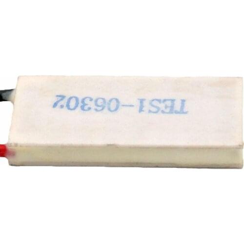 TES1-06302 15x30mm Heatsink Thermoelectric Cooler Peltier Cooling Plate 6.9V 2A Refrigeration Module