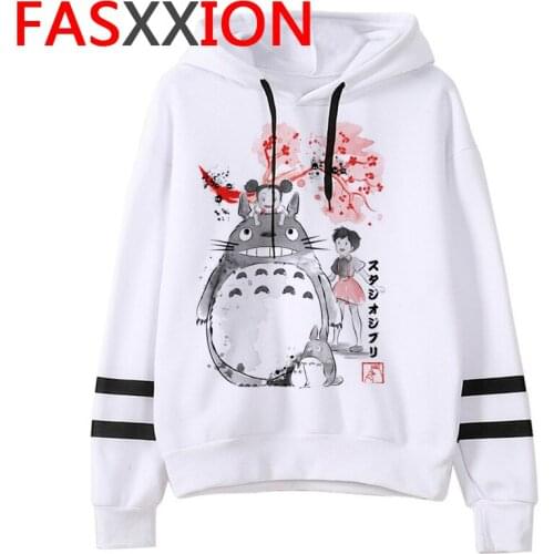 Totoro Studio Miyazaki Hayao hoodies female plus size 2021 graphic female pullover anime